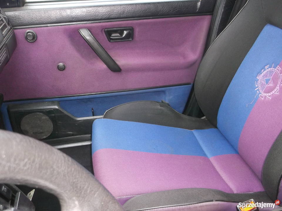 Wnętrze VW Golf II Fire Ice Sobieska Wola Pierwsza