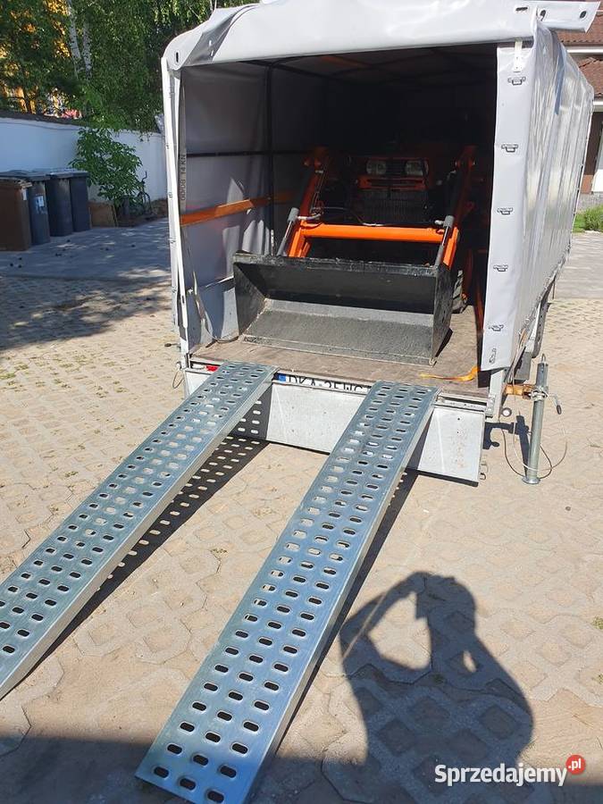 Przyczepa lekka z plandeka i najazdami Wysogotowo