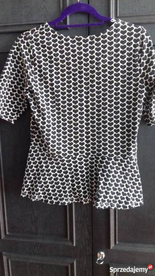 Bluzka hiszpanka w serca Bluzki i koszule Iława