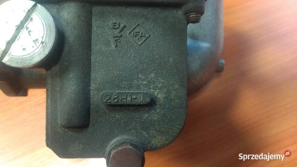 Gaźnik Trabant 601 DDR IFA 28H1 nowy typ kat śląskie Chorzów sprzedam