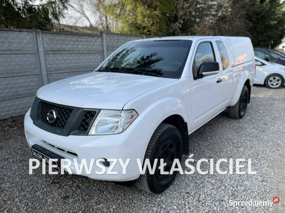 Nissan Navara 25 1WŁ 4x4 Klima 6biegów Grzane 190KM Nissan