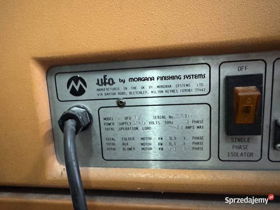 Falcerka Morgana Ufo crossfolder krzyżowe Produkcja lubelskie Chełm