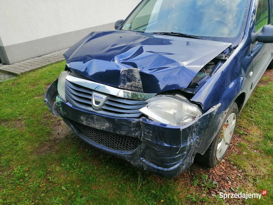 SPRZEDAM DACIA LOGAN 1,5 D 50,0 KW , 2010 uszkodzona