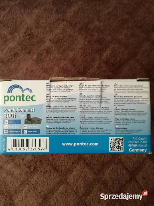 Pompa fontannowa Pontec PondoCompact 300i