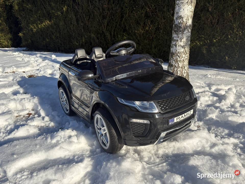 Auto na akumulator Rapid Racer 12V czarne EVA Namysłów sprzedam