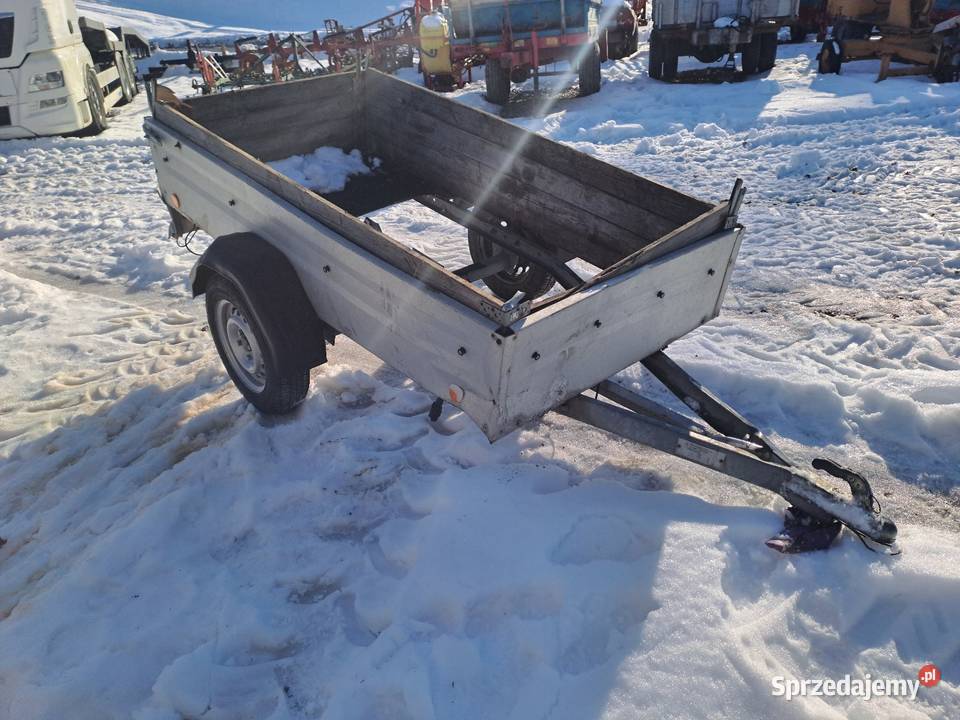 Przyczepka samochodowa przyczepa do samochodu Rok produkcji 2020 Do samochodów osobowych Limanowa