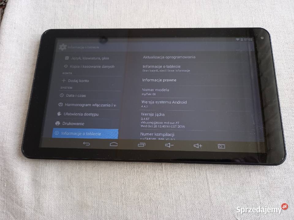 Tablet 10 Myphone Tomaszów Lubelski