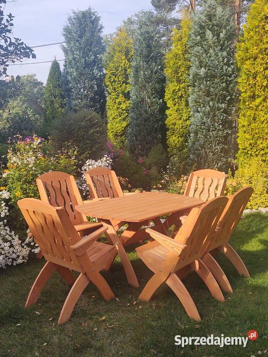 Zestaw mebli ogrodowych składanych meble na Kalety