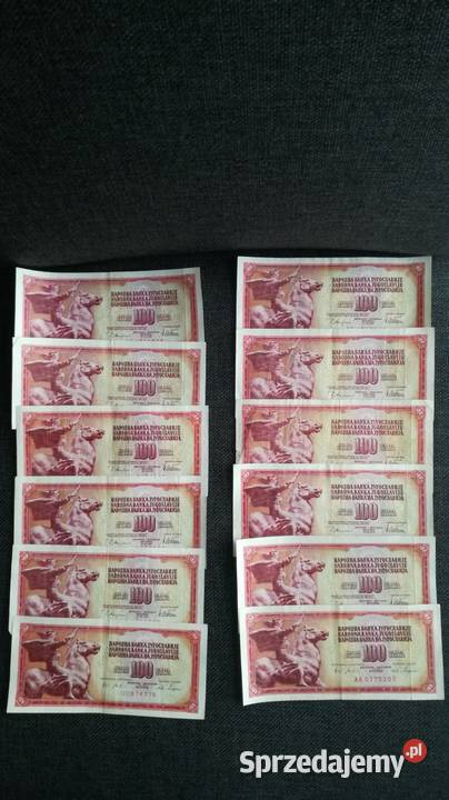 100 dinarów 13 sztuk Kraków