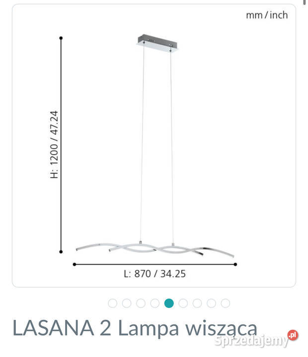 Lampy plafony LED firmy Eglo outlet śląskie Jaworzno