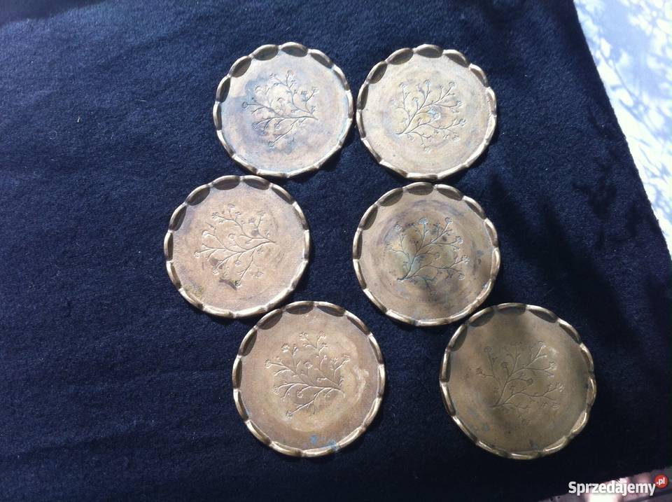 Mosiężne podkładki Miłobądz sprzedam