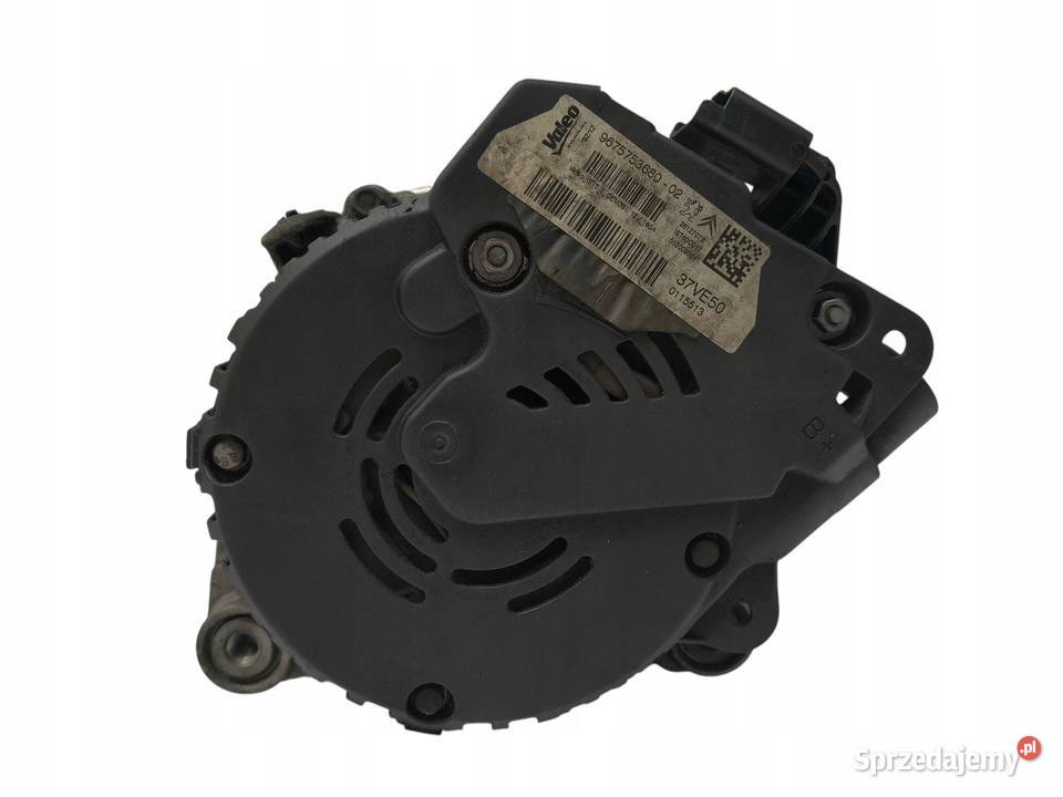 ALTERNATOR Citroen Berlingo II 16 HDI 9675753680 Układ elektryczny silnika lubelskie Chełm