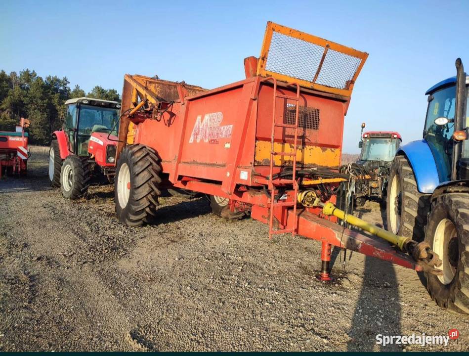 Rozrzutnik obornika Miro heywang 8t nieuszkodzony Grabów Szlachecki