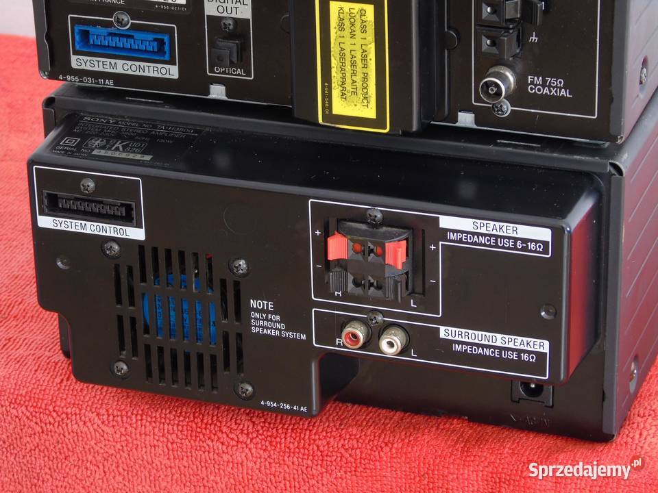 Wzmacniacz korektor graficzny i tuner Sony Wieże i miniwieże Jasło sprzedam