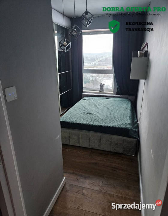 9 piętro balkon panoramiczny widok Gdańsk