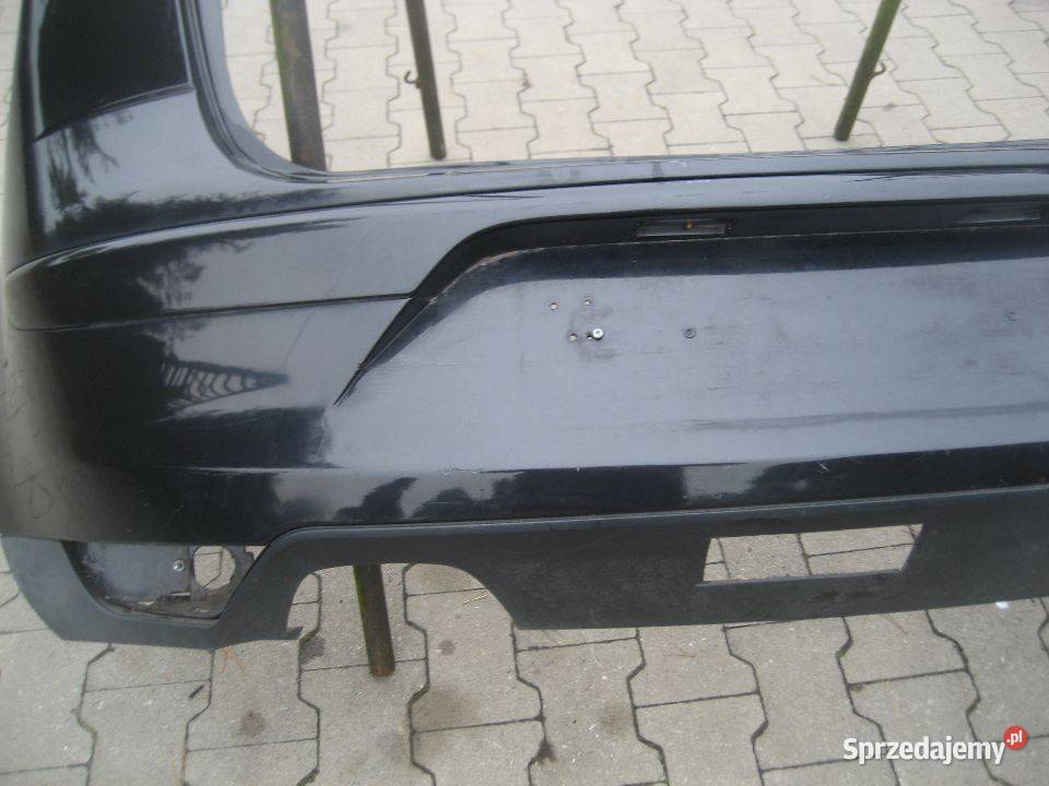seat altea 0409r zderzak tył tylni czarny