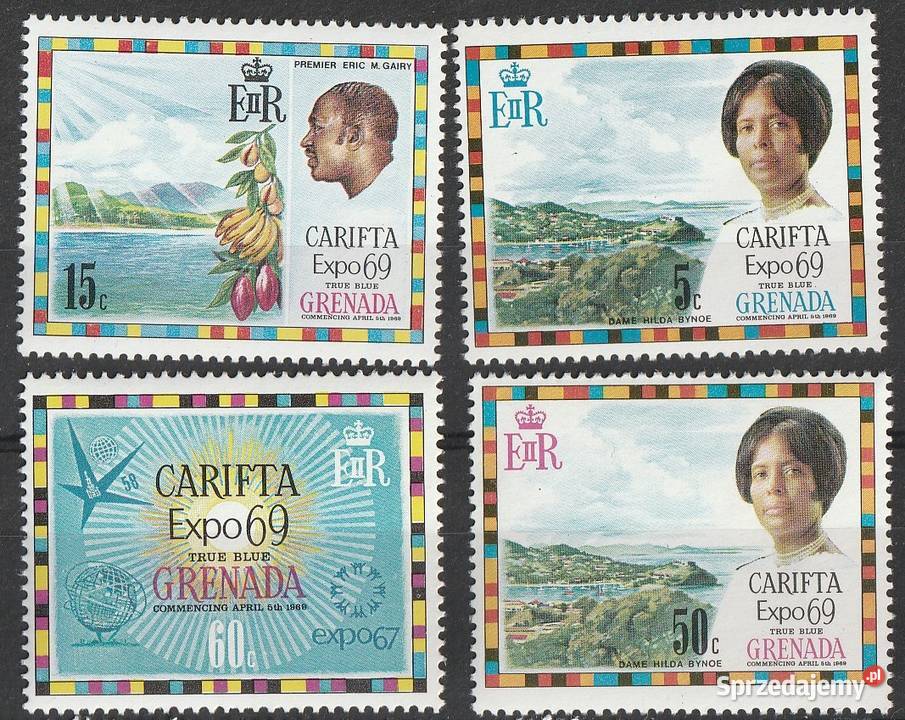 GRENADA EXPO 69 CARIFTA 1969 CZYSTE Łódź