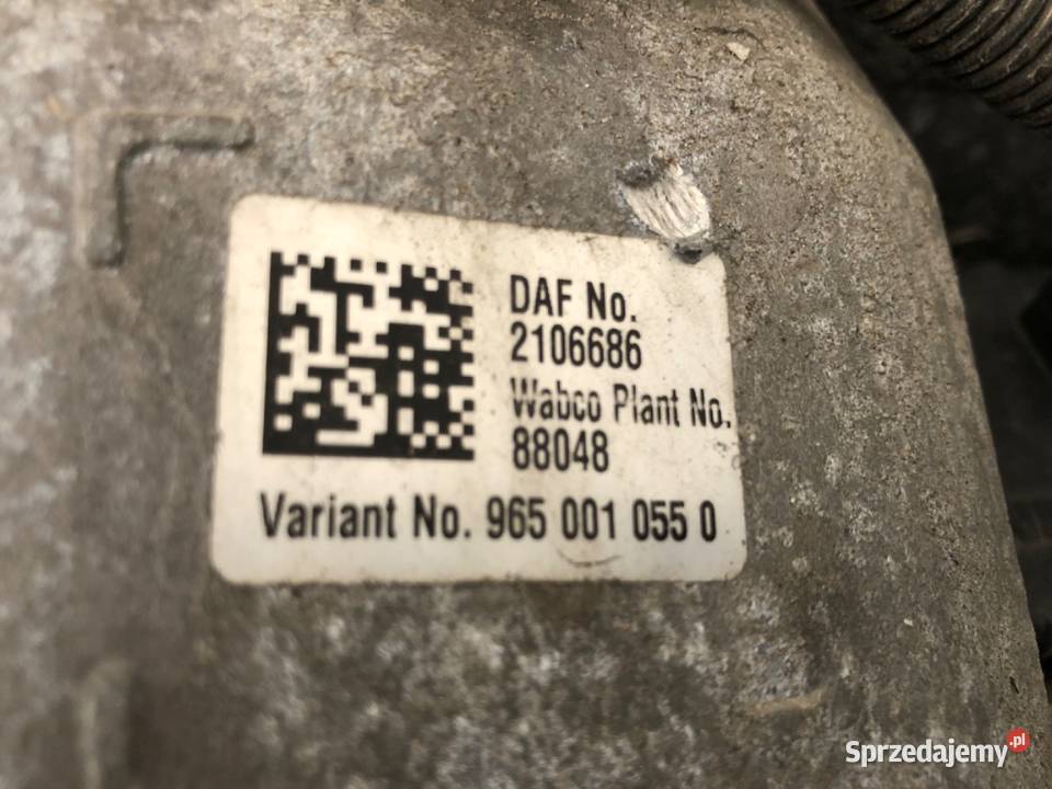 PEDAŁ HAMULCA DAF XF 2106686 129 462 ciężarowe