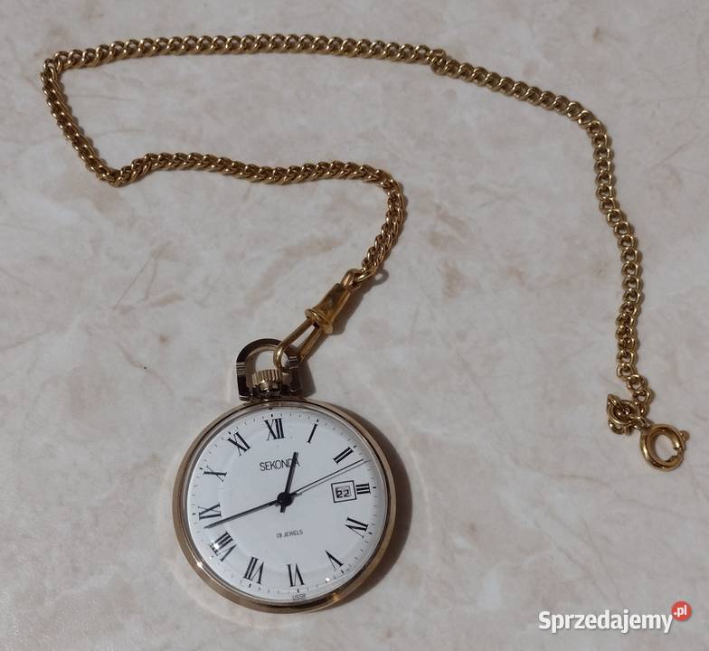 zegarek kieszonkowy Sekonda USSR sprawny z małopolskie Libiąż