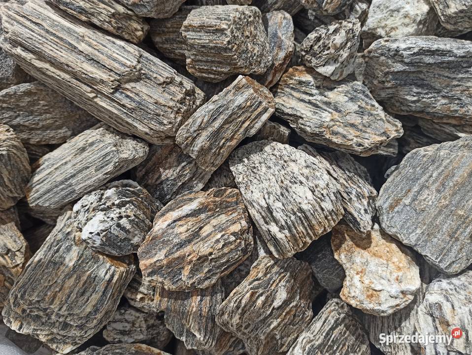Kora Kamienna Kamień do gabionu Granit Biała Gdańsk
