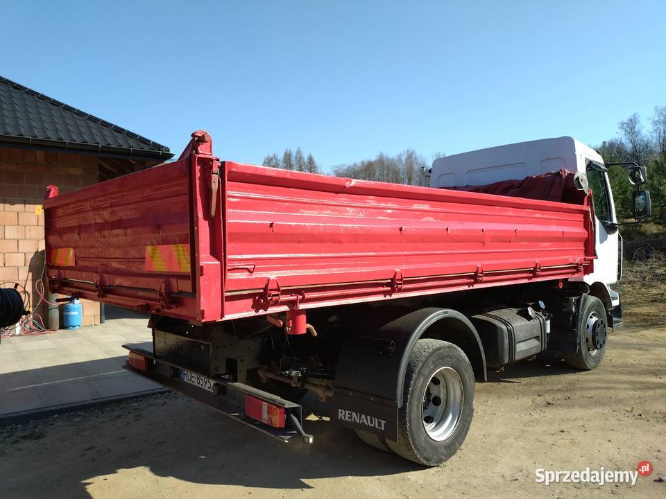 Renault Midlum kiper 3str meiller małe auto duża
