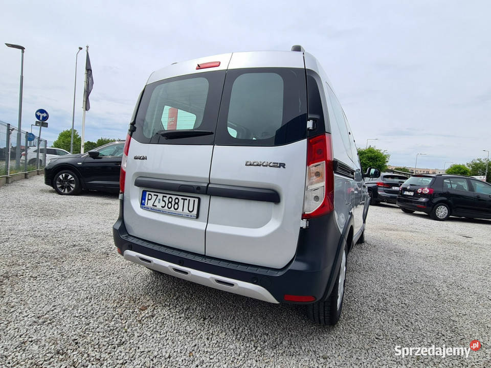 Dacia Dokker STEPWAY Navi PDC Klimatyzacja tempomat wielkopolskie Wągrowiec