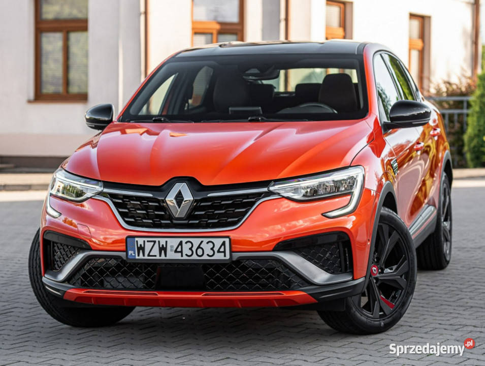 Renault Arkana RS Line 13TCe mHEV 140 23 Salon światła LED mazowieckie Zwoleń