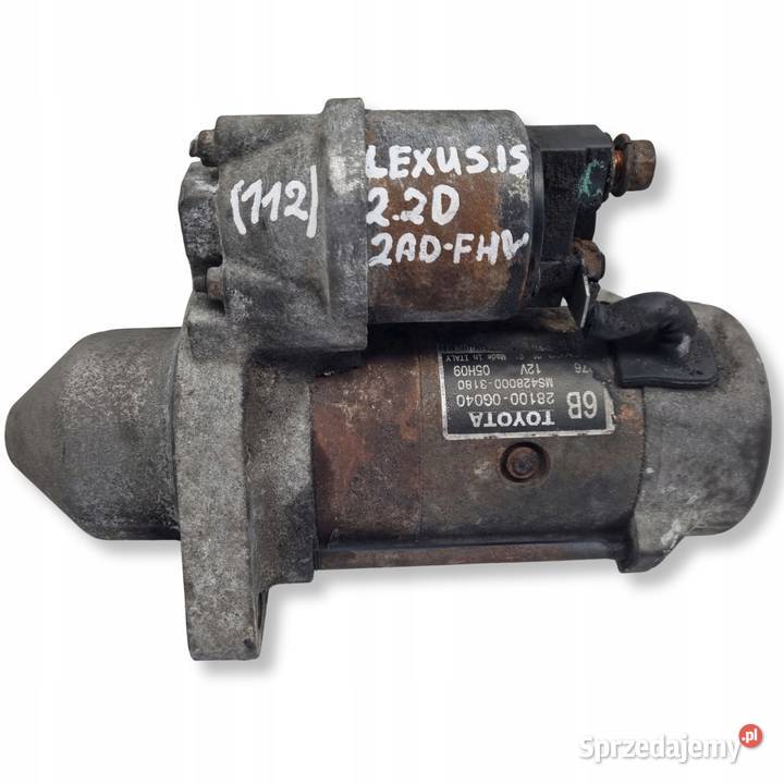 ROZRUSZNIK Lexus IS IS220 22 DCAT denso lubelskie Rudka