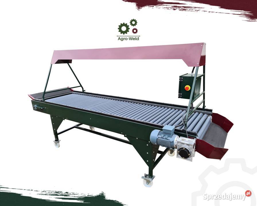 AGROWELD Stół selekcyjny rolkowy do cebuli Środa Wielkopolska