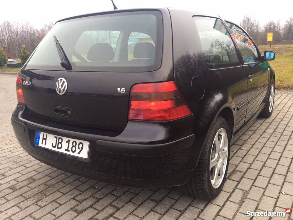 VW Golf IV 1 właściciel klima Czarny 141 Golf Siedlce sprzedam