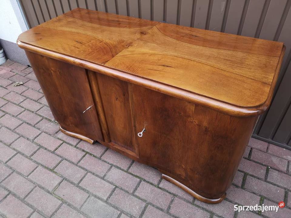 Komoda Szafka RTV ARTDECO Orzech Niska Stara sprzedam