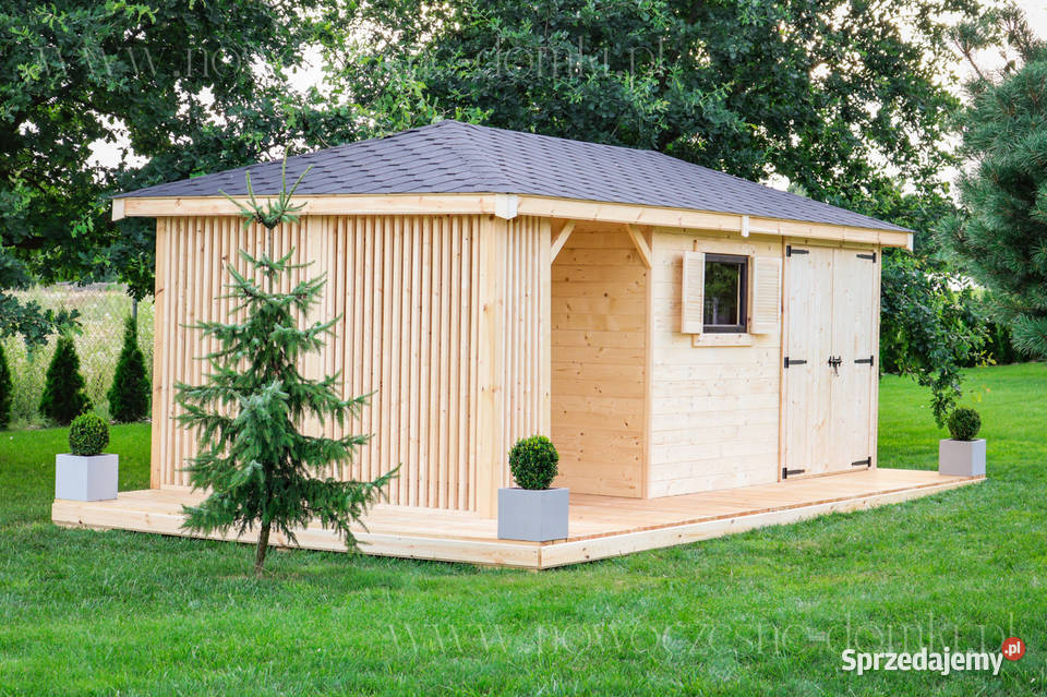 Domek narzędziowy 3x6 Domek Drewutnia Vicenza 2 Bydgoszcz