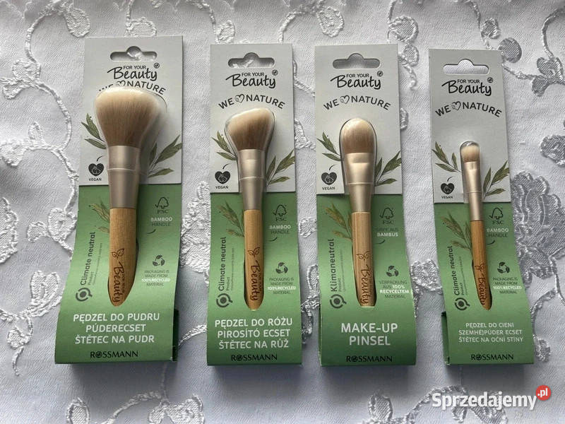 Zestaw pędzli do makijażu z lusterkiem Bielsko-Biała