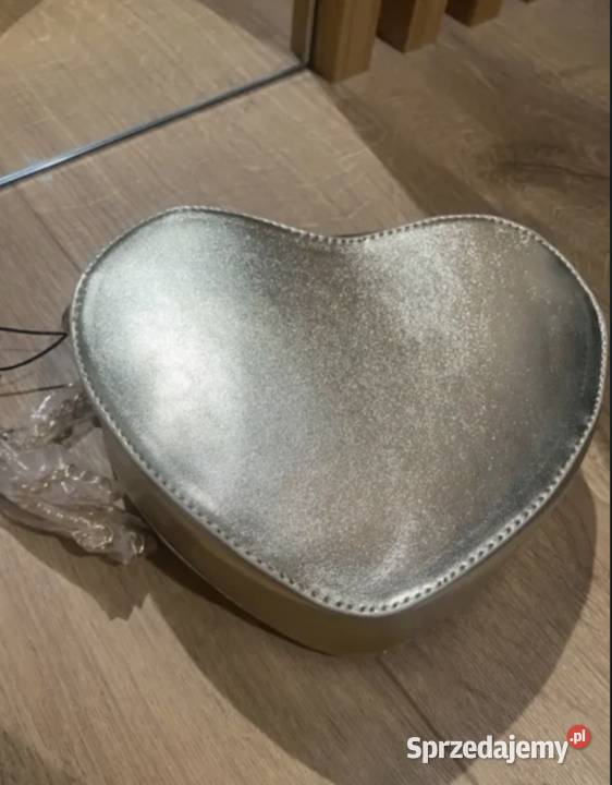 Anna Field torebka kopertówka serce złota Kraków