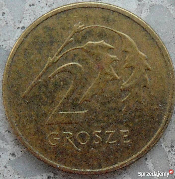 POLSKA2 GROSZE2005 r SKRĘTKA sprzedam