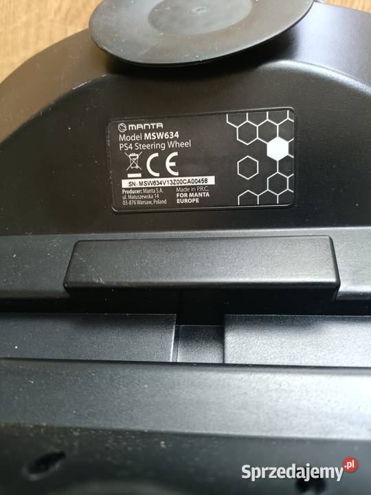 MANTA MSW634 kierownica 3 gry symulator XBOX Legionowo