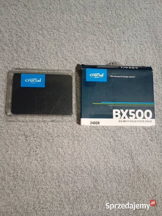 Crucial BX500 240 GB SSD SATA III 25 sprawny Łódź