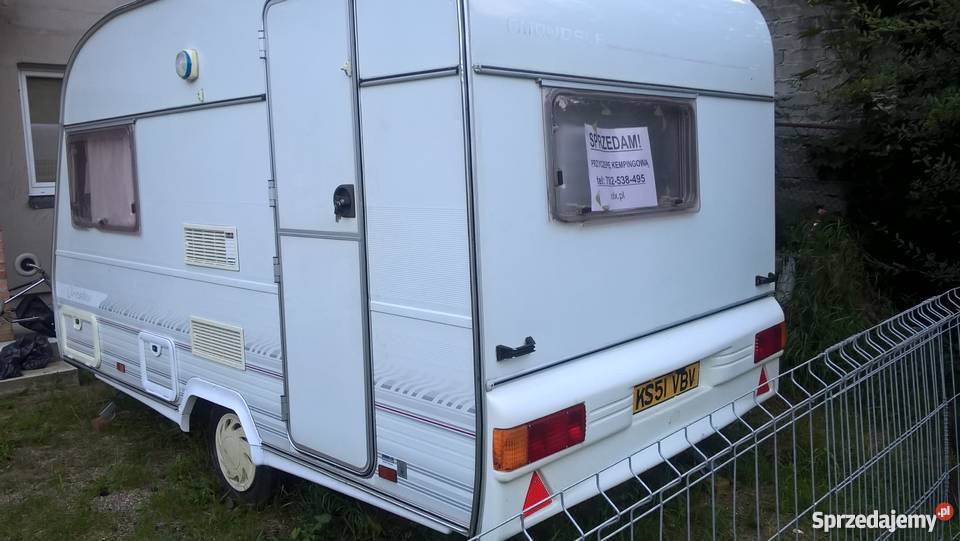 Angielska przyczepa kempingowa 3 osobowa z Gorzów Wielkopolski