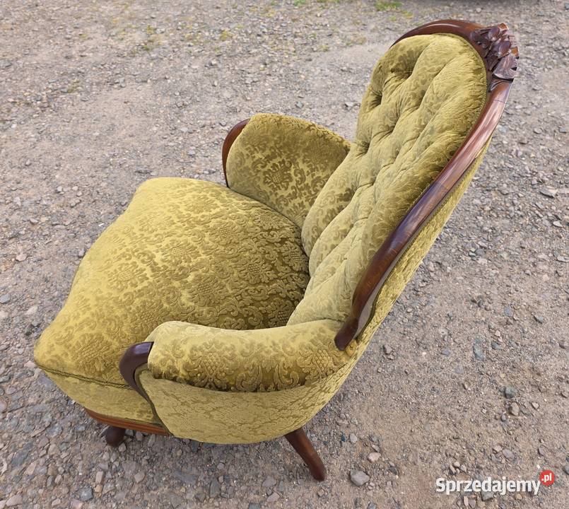 Szwedzki fotel salonowy fotelik transport