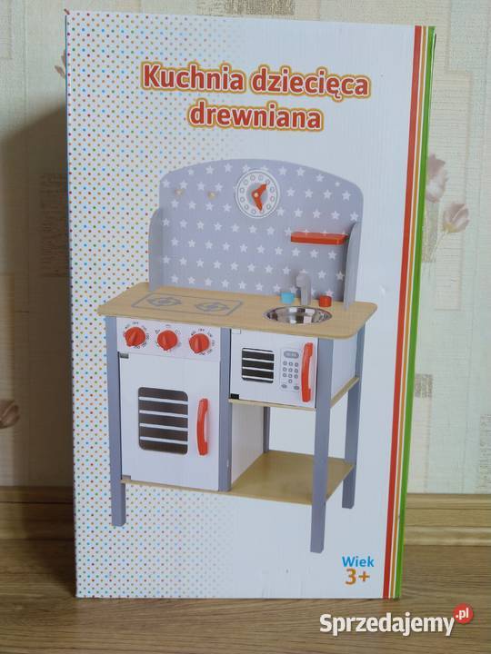 NAJTANIEJ Kuchnia Drewniana Dziecka wys 80 śląskie