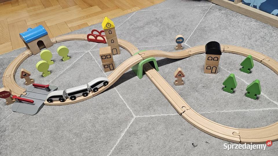 Drewniana kolejka Lillabo z IKEA Rzeszów sprzedam