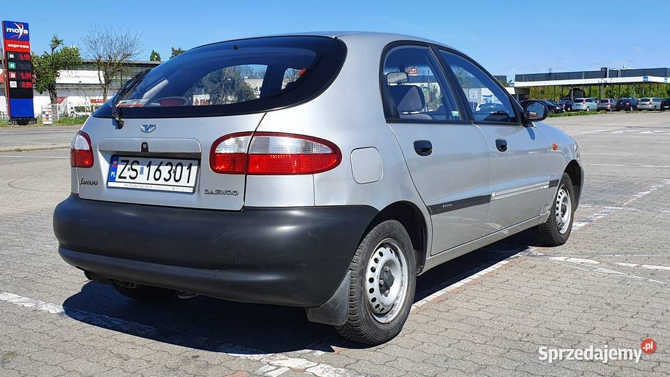 DAEWOO Lanos 14 kat 2000r bez rdzy przebieg Lanos Szczecin