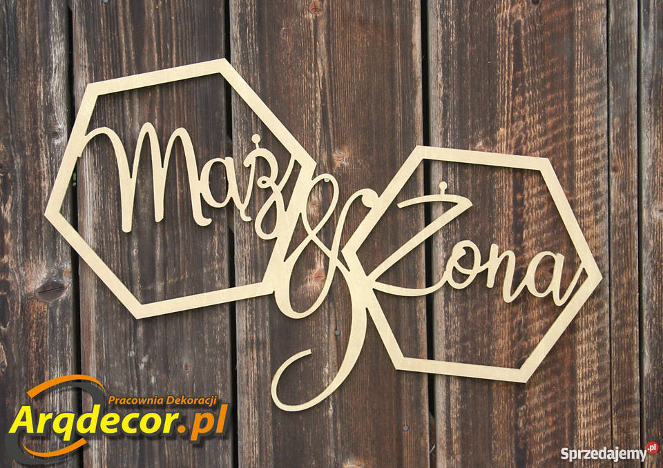 HeksagonMąż Żona duży sześciokąt ślub podkarpackie Dębna