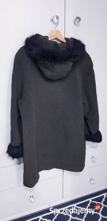 Damski płaszcz z kapturem śląskie Dąbrowa Górnicza