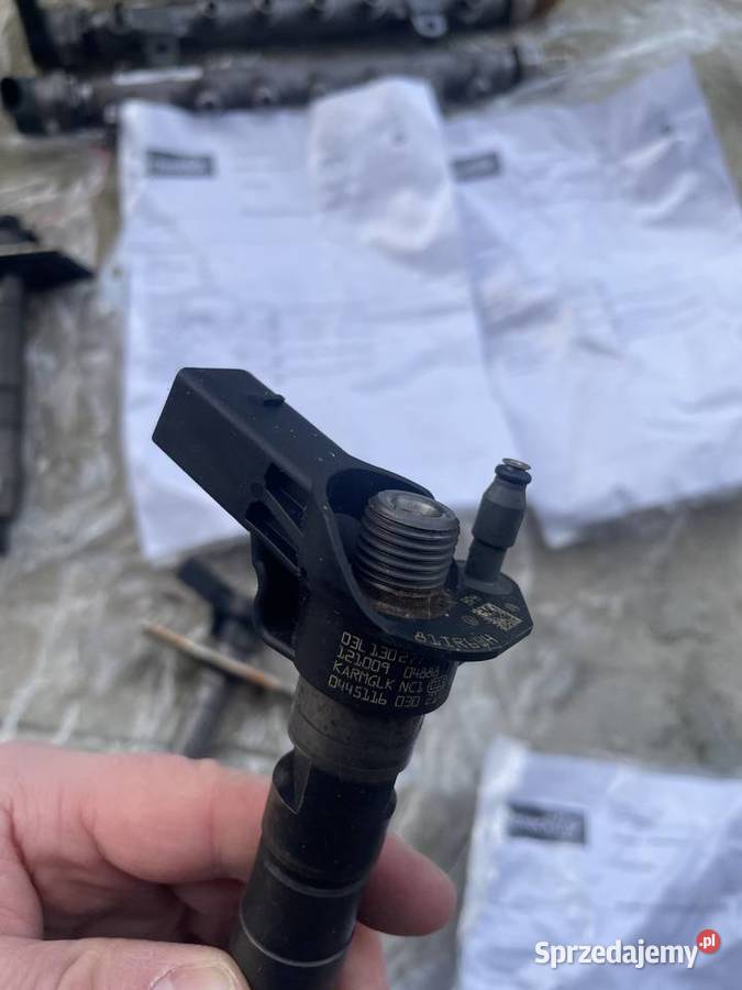 Wtryski 03L 130 277 listwa wtryskowa 03L 130 089 osobowe Ostrołęka