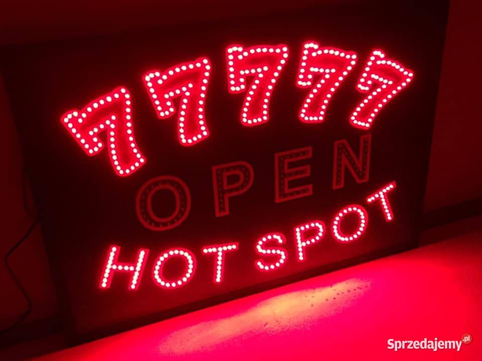 HOT SPOT reklamy LED szyldy diodowe Gotowe do Warszawa sprzedam