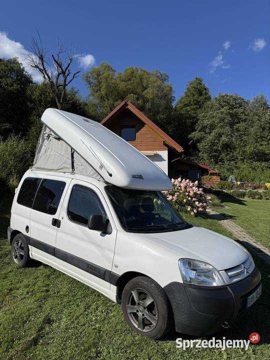 Kamper Citroen Berlingo minicamper nieuszkodzony Maków Podhalański
