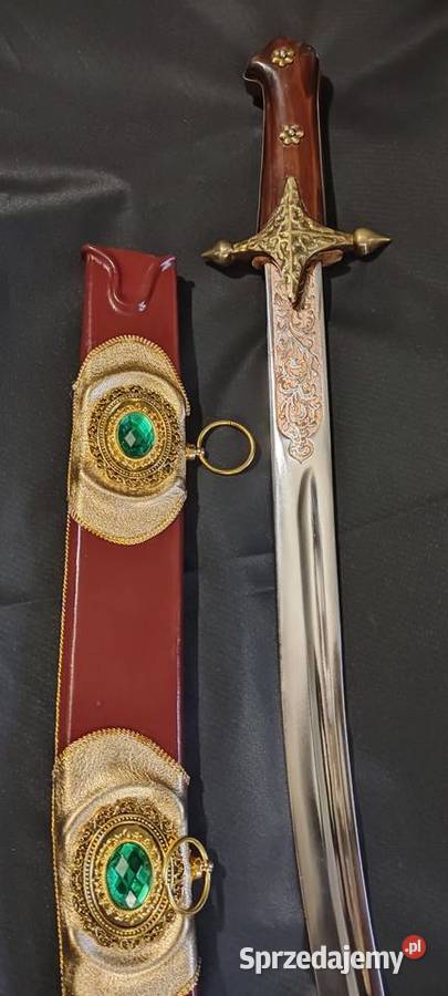 Polska XVIII w karabela bojowa z pochwą Militaria Sokółka