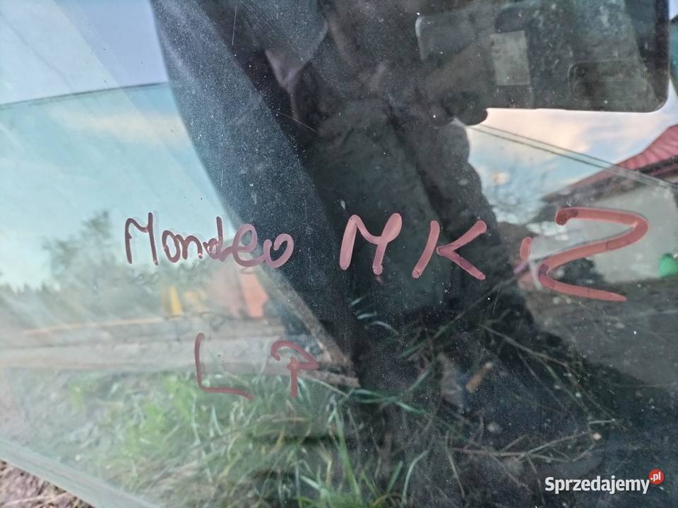 FORD MONDEO MK1 MK2 SZYBA DRZWI PRAWA LEWA PRZÓD Kamień-Kolonia