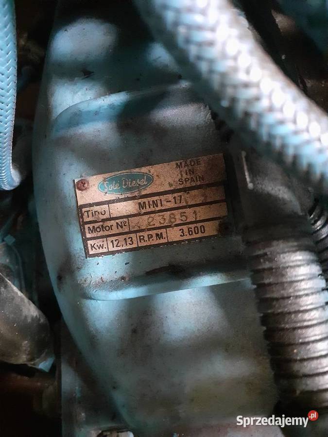 Sprzedwm uzywany silnik stacjonarny Diesel SOLE Stepnica sprzedam